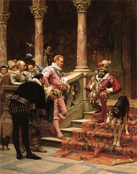 The Favourite Of The King, 1867 | Zabala | Painting Reproduction