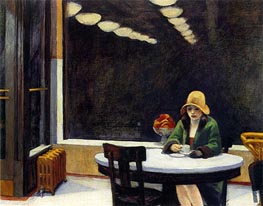 Automat, 1927 von Hopper | Gemälde-Reproduktion