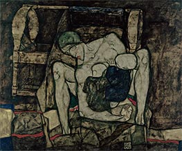 Blinde Mutter | Schiele | Gemälde Reproduktion