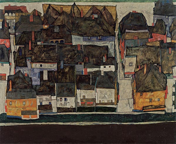 The Small City IV, 1914 | Schiele