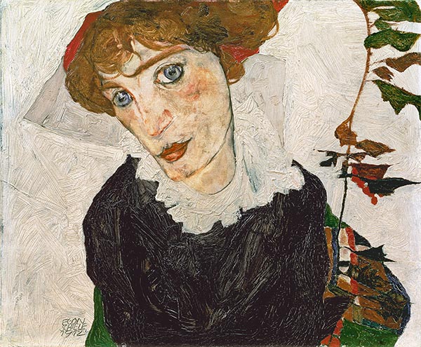 Portrait of Wally, 1912 | Schiele | Painting Reproduction