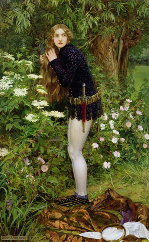 Eleanor Fortescue-Brickdale | Der Kleine Fußpage, 1905 Der Kleine Fußpage, 1905 | Eleanor Fortescue-Brickdale