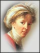 Porträt von Elisabeth-Louise Vigee Le Brun