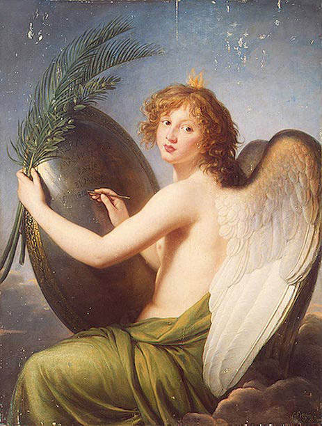 Der Genius Alexanders I., 1814 von Elisabeth-Louise Vigee Le Brun | Gemälde-Reproduktion