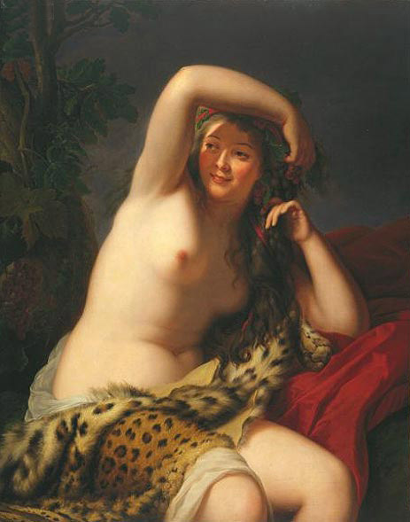 Bacchante | Elisabeth-Louise Vigee Le Brun | Painting Reproduction
