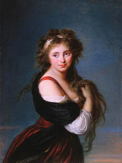 Hyacinthe Gabrielle Roland, Marchioness Wellesley, 1791 | Elisabeth-Louise Vigee Le Brun | Gemälde Reproduktion