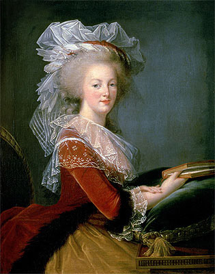 Portrait of Marie ... | Elisabeth-Louise Vigee Le Brun | Painting Reproduction