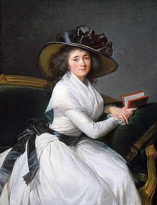 Comtesse de la Chatre (Marie Louise Perrette Aglae Bontemps), Later Marquise de Jaucourt, 1789 | Elisabeth-Louise Vigee Le Brun | Painting Reproduction