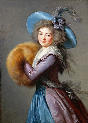 Madame Mole-Raymond, 1786 | Elisabeth-Louise Vigee Le Brun | Painting Reproduction
