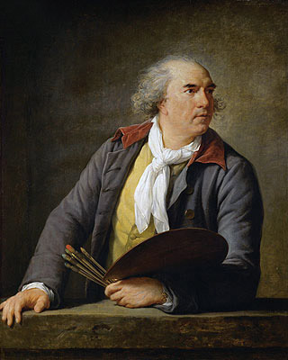 The Painter Hubert Robert, 1788 | Elisabeth-Louise Vigee Le Brun | Gemälde Reproduktion