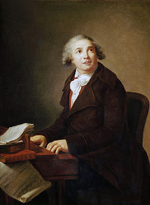 Portrait of Giovanni Paisiello | Elisabeth-Louise Vigee Le Brun | Painting Reproduction
