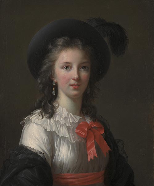 Selbstporträt, c.1781 | Elisabeth-Louise Vigee Le Brun | Gemälde Reproduktion
