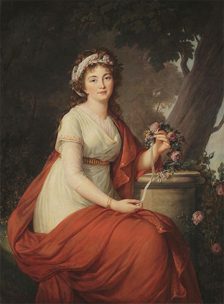 Prinzessin Youssoupoff, 1797 | Elisabeth-Louise Vigee Le Brun | Gemälde Reproduktion