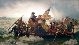 Washington Crossing the Delaware, 1851 by Leutze | Painting Reproduction