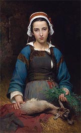 A Friend In Need, 1879 von Emile Auguste Hublin | Gemälde-Reproduktion