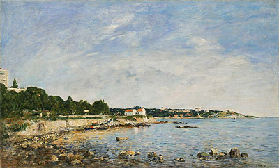 Le Cap, Antibes, 1893 | Eugene Boudin | Painting Reproduction