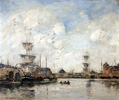 Fecamp, the Basin, 1894 | Eugene Boudin