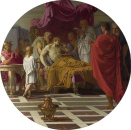 Alexander and His Doctor, c.1648/49 by Eustache Le Sueur | Painting Reproduction
