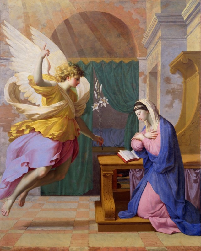 Die Verkündigung, 1650 | Eustache Le Sueur