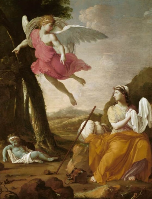 Hagar and Ishmael in the Desert, n.d. | Eustache Le Sueur