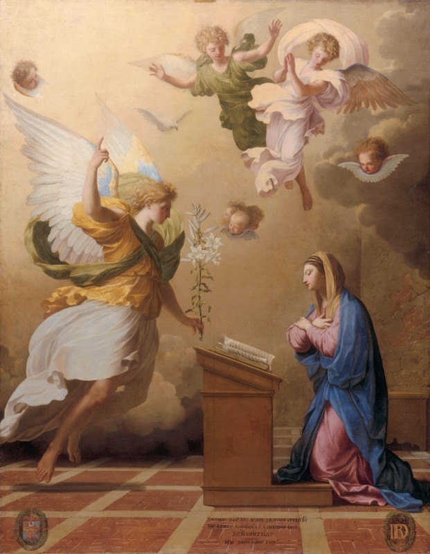 Eustache Le Sueur | Die Verkündigung, 1652 Die Verkündigung, 1652 | Eustache Le Sueur
