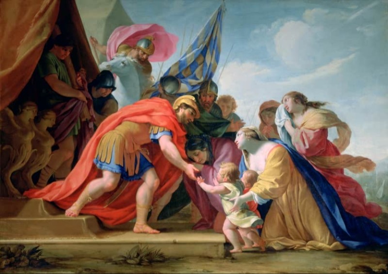 Eustache Le Sueur | Volumnia und Veturia vor Coriolan, c.1638/40 Volumnia und Veturia vor Coriolan, c.1638/40 | Eustache Le Sueur