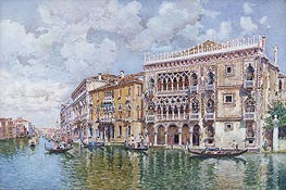 Ca' d'Oro, Venice, undated by Federico del Campo | Painting Reproduction