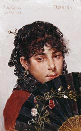 Rosina, 1887 by Federico del Campo | Painting Reproduction