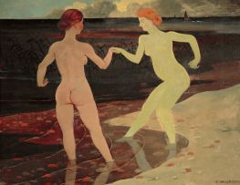 Die Herrin und die Dienerin, 2005 von Félix Vallotton | Gemälde-Reproduktion