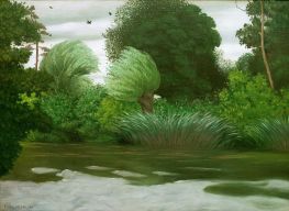 The Eure River at Pacy-sur-Eure | Félix Vallotton | Painting Reproduction