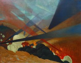 Verdun, tableau de guerre interprète, 1917 von Félix Vallotton | Gemälde-Reproduktion