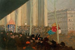 Die Ballons, 1897 von Félix Vallotton | Gemälde-Reproduktion