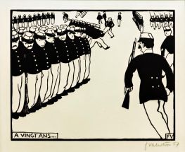 A vingt ans…, 1894 von Félix Vallotton | Gemälde-Reproduktion