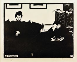 Der Triumph, 1898 von Félix Vallotton | Gemälde-Reproduktion