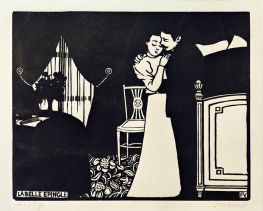 Die schöne Nadel, 1898 von Félix Vallotton | Gemälde-Reproduktion