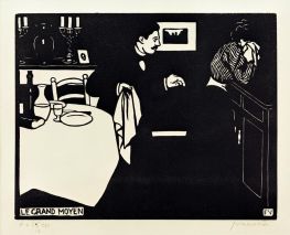 Das große Mittel, 1898 von Félix Vallotton | Gemälde-Reproduktion
