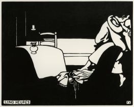 Cinq heures, 1898 von Félix Vallotton | Gemälde-Reproduktion