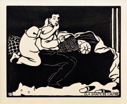 Die Gesundheit des Anderen, 1898 von Félix Vallotton | Gemälde-Reproduktion