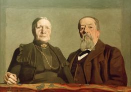 Portrait de mes parents réunis, 1902 von Félix Vallotton | Gemälde-Reproduktion