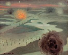 Yser, 1918 von Félix Vallotton | Gemälde-Reproduktion