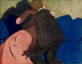 The Kiss | Félix Vallotton | Painting Reproduction