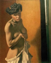 Torse nu brun, 1907 von Félix Vallotton | Gemälde-Reproduktion