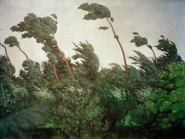 Der Wind, 1910 von Félix Vallotton | Gemälde-Reproduktion