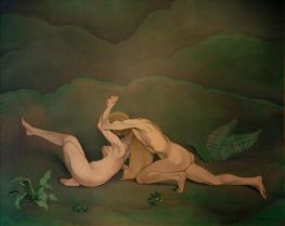 Mann und Frau, 1913 von Félix Vallotton | Gemälde-Reproduktion