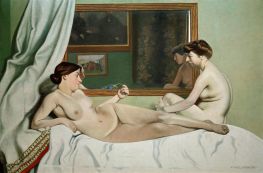 Die Ruhe der Modelle, 1905 von Félix Vallotton | Gemälde-Reproduktion