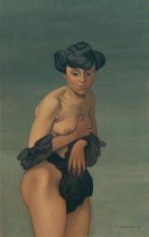 L'Hiver, 1907 von Félix Vallotton | Gemälde-Reproduktion