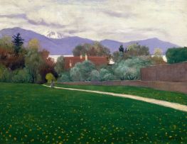 Ufer des Genfersees, 1916 von Félix Vallotton | Gemälde-Reproduktion