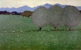 Die Weiden, 1900 von Félix Vallotton | Gemälde-Reproduktion