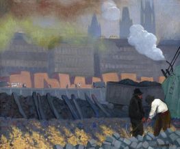 Der Hafen von Rouen | Félix Vallotton | Gemälde Reproduktion