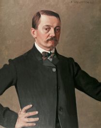 Selbstbildnis Félix Vallotton | Félix Vallotton | Gemälde Reproduktion